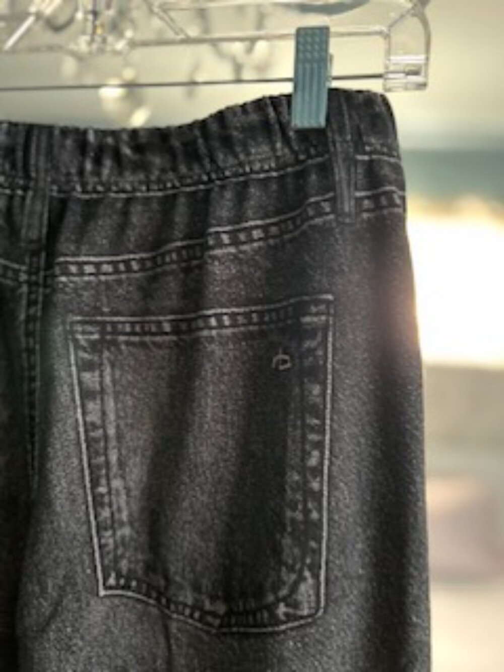 Rag & Bone Miramar Wide-Leg Cotton Terry Track Pant-Small-New With Tags! - Picture 16 of 16